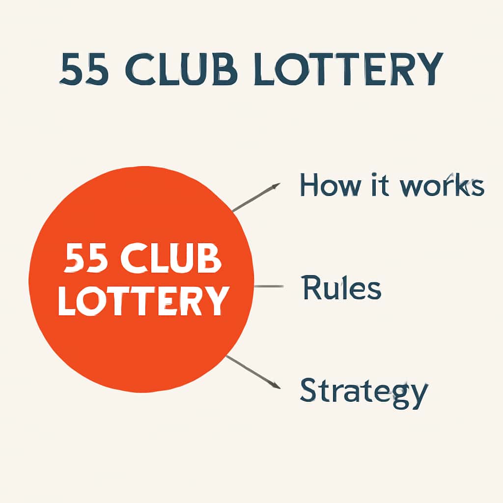 An educational diagram related to 55 Club Lottery Guides