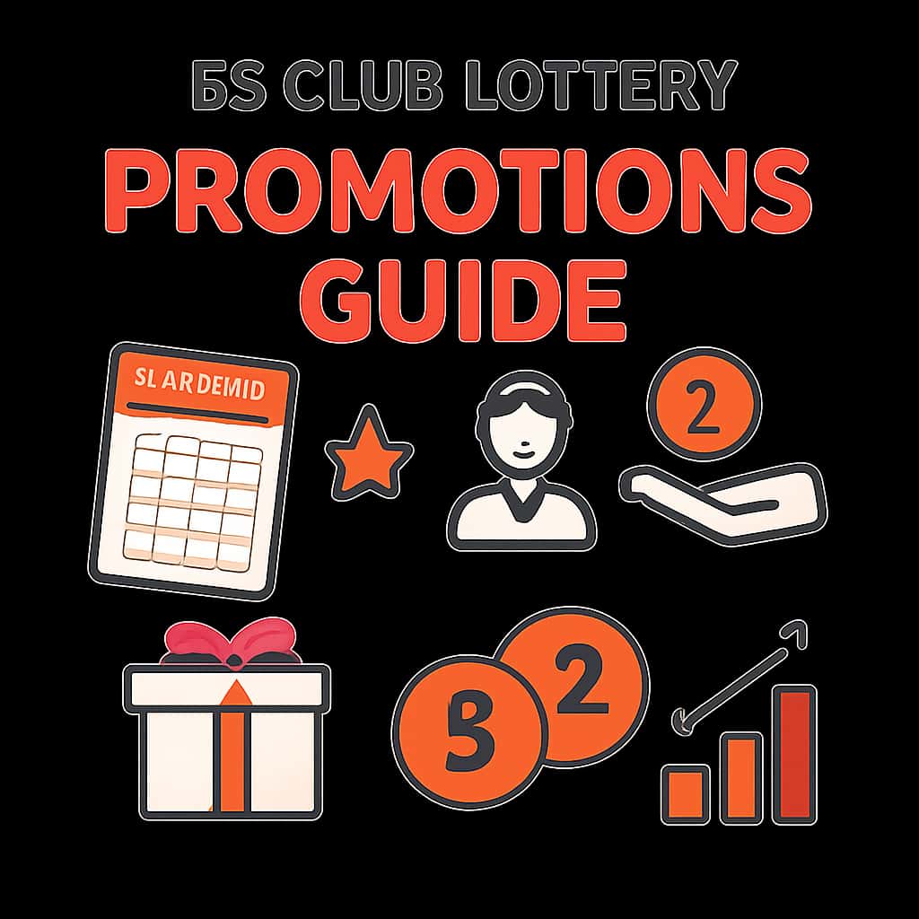 Illustration related to the 55 Club Lottery Promotions Guide.