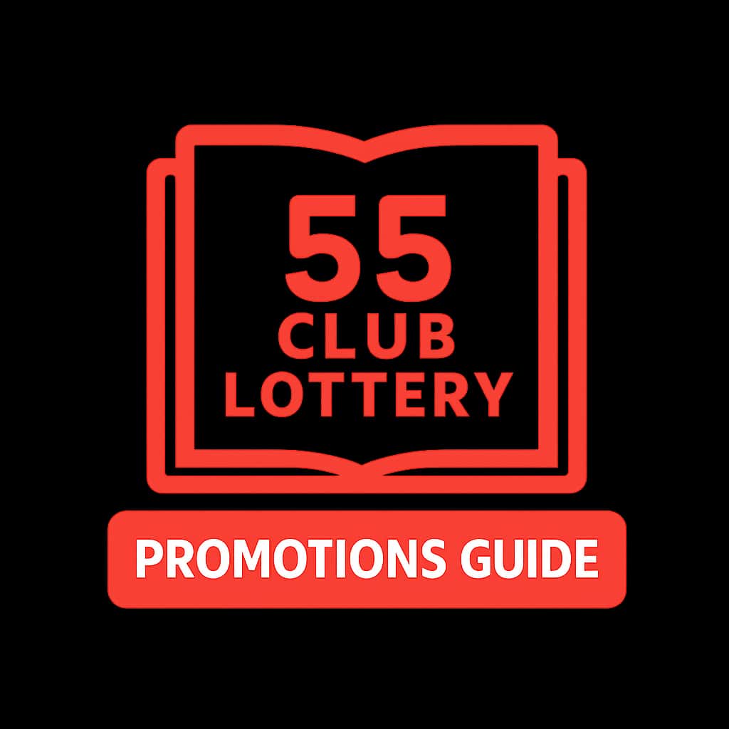 Icon representing the 55 Club Lottery Promotions Guide.
