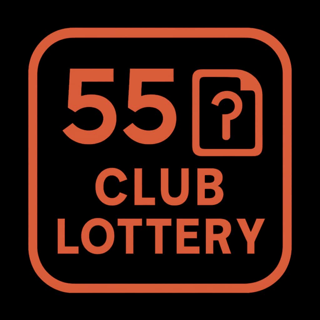 A professional icon symbolizing the 55 Club Lottery guide.