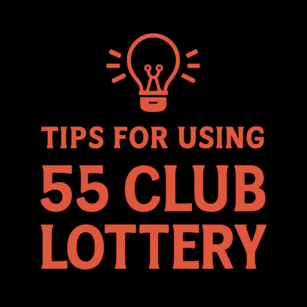 Icon representing tips for the 55 Club Lottery.